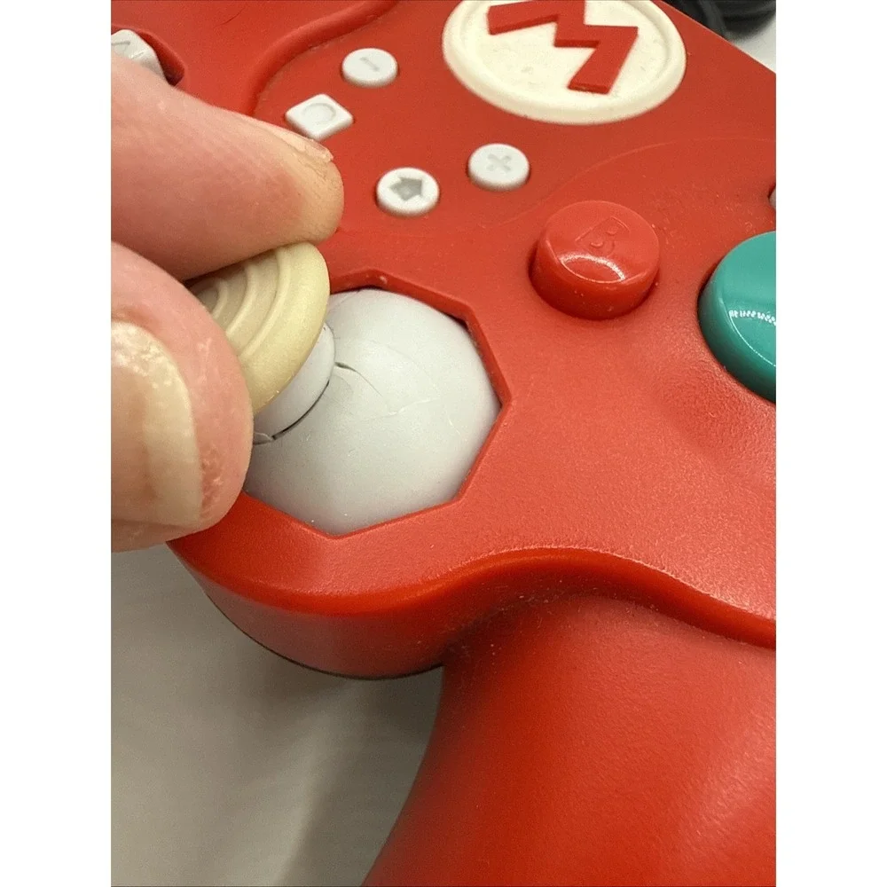 PDP Wired Fight Pad Pro Mario Red Controller 500-100 USB For Nintendo Switch Wii